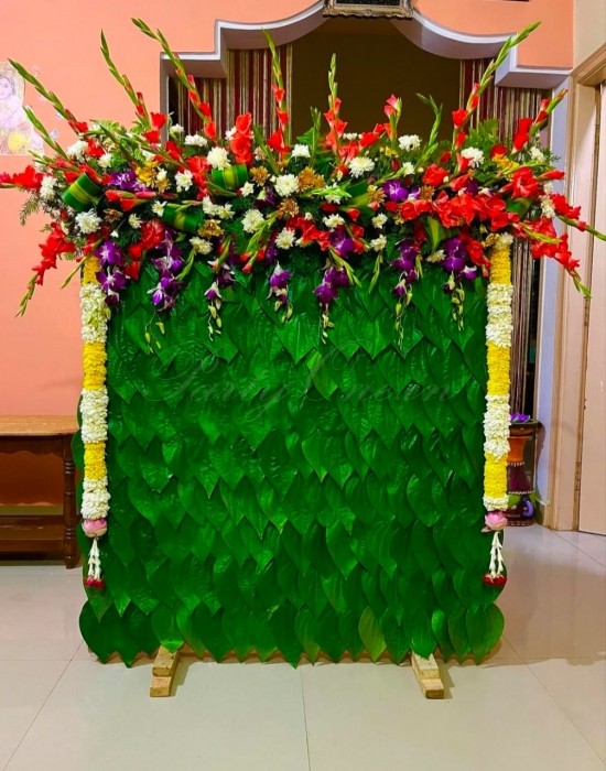 festival decorations Betel Special Ganpati Decor